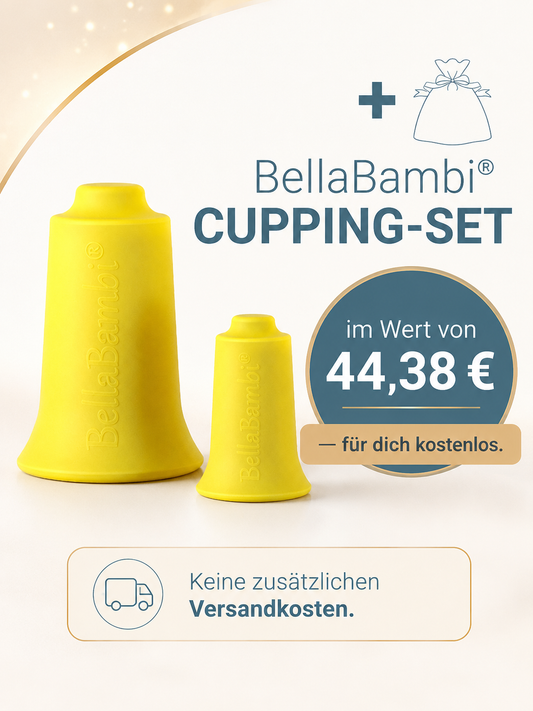 Onlinekurs Vakuum-Gesichtsmassage gegen Doppelkinn, Falten und Cellulite inkl. BellaBambi® Cupping-Set
